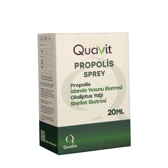 Quavit Propolis Sprey 20ml ürün görseli 1