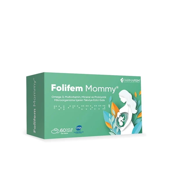 Folifem MOMY 60 Softgel Kapsül ürün görseli 1