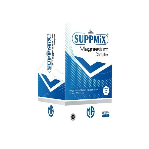 Suppmix Magnezyum Complex 60 Tablet ürün görseli 1