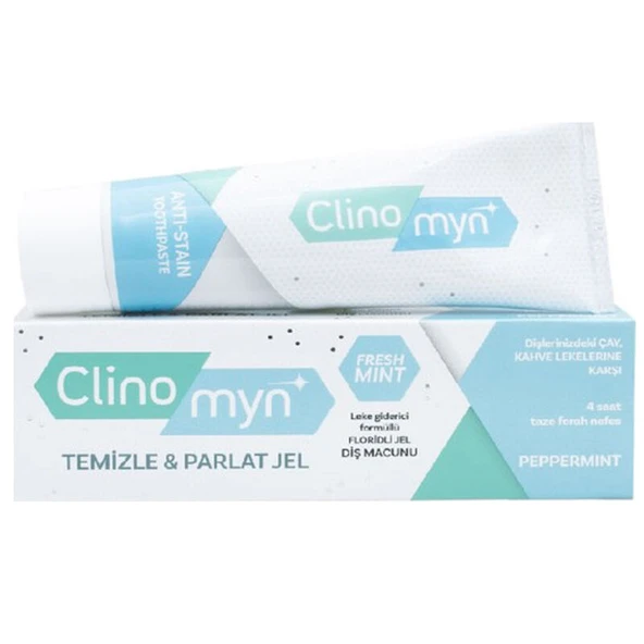 Clinomyn Temizle Parlat Jel Diş Macunu 75ml ürün görseli 1