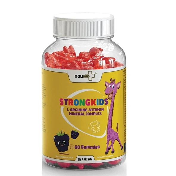 Nouplus Strongkids Gummy 60 Gummies ürün görseli 1