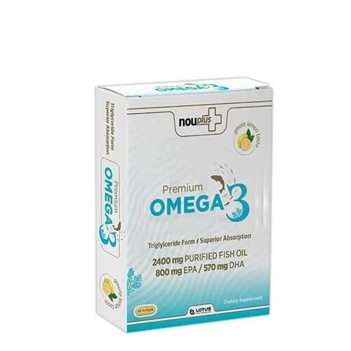 Nouplus Premium Omega 3 1200MG 60 Kapsül ürün görseli 1