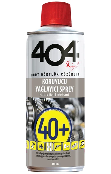 404 40+ Yağlayıcı ve Koruyucu Bakım Spreyi 400 ML ürün görseli 1