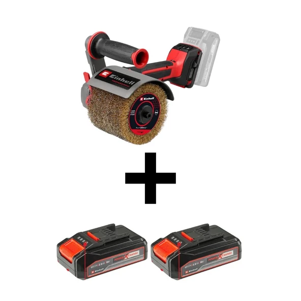Einhell TP-BR 18/32 Li BL - Solo, Akülü Zımpara Rulosu Çift Akülü 2.5 Ah + Şarj Cihazlı ürün görseli 1