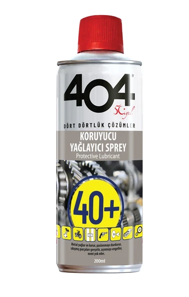 404 40+ Yağlayıcı ve Koruyucu Bakım Spreyi 200 ML ürün görseli 1
