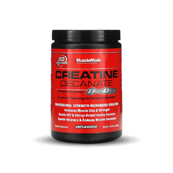 MuscleMeds, Creatine Decanate 300 Gr - 60 SERVİS (ABD VERSİYON)+ SHAKER ürün görseli 1