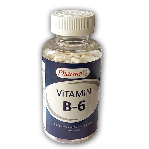 Pharma Q Vitamin B6 180 Kapsül ürün görseli 1