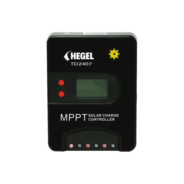 HEGEL - İnges 40 AMPER MPPT SOLAR ŞARJ KONTROL CİHAZI  - 12 / 24 VOLT AKÜ ŞARJ REGÜLATÖRÜ - KESİCİ ürün görseli 1
