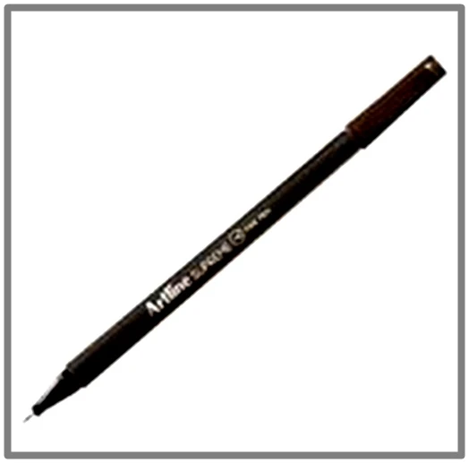 Artline Supreme Finepen Renkli Kalem K. Kahverengi - 3 adet ürün görseli 1