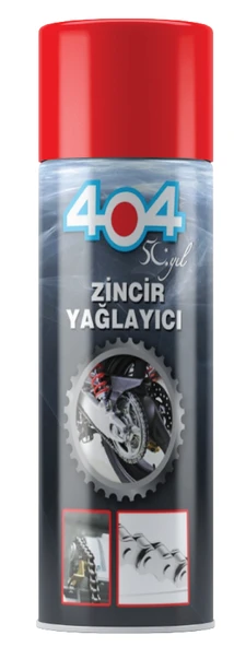 404 Zincir Yağlama Bakım Spreyi 400 ML - Motor Zinciri Yağlama ürün görseli 1