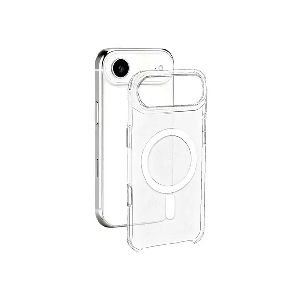 iPhone 17 Air Kılıf IC Çipli  Wireless Şarj Özellikli Şeffaf Orjin Lüx Kapak ürün görseli 1