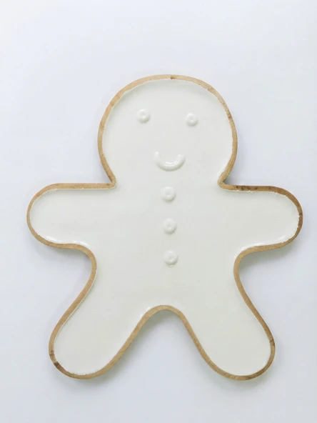 Zensori Gingerbread Formlu Büyük Dekoratif Tabak ürün görseli 1
