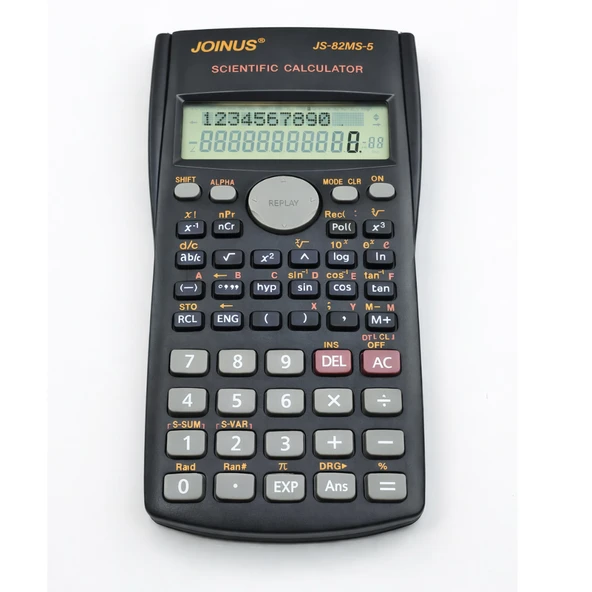 JOINUS JS-82MS-5 Bilimsel Hesap Makinesi – 240 Fonksiyon, 10+2 Haneli Ekran, Otomatik Kapanma ürün görseli 1