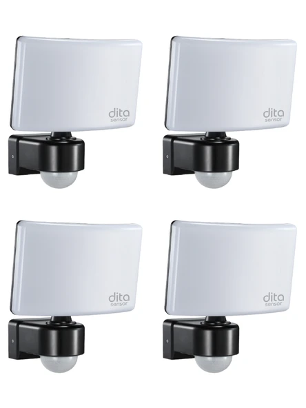 (4 Adet) Dita PR130NW 30W 4000K (Günışığı) 2200 Lümen Sensörlü Led Projektör ürün görseli 1