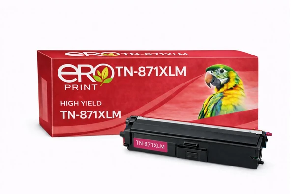 TN-871XLM / Brother MFC-L9670CDNT Çipli Kırmızı Muadil Toner ürün görseli 1