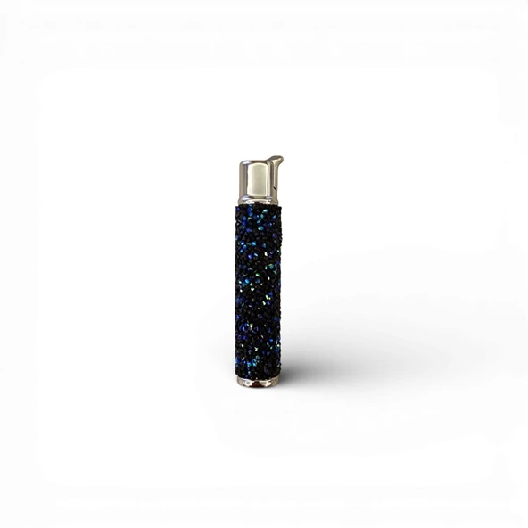 Swarovski Taşlı Çakmak Lacivert ürün görseli 1