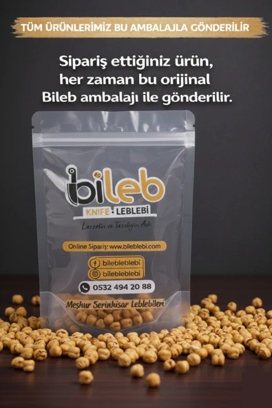 Tuzlu Kırık Leblebi  1  KG - Resim 4