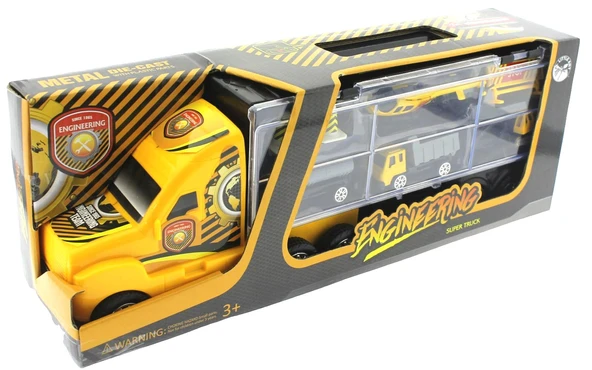 Taşınabilir Die Cast Metal Araçlı İnşaat Kamyonu ürün görseli 1