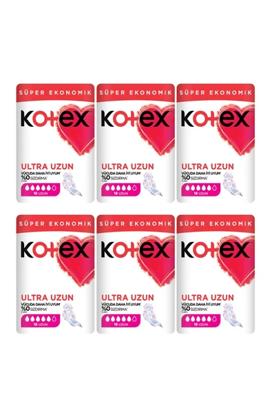 ULTRA QUADRO UZUN PED 18 Lİ 6 ADET ürün görseli 1