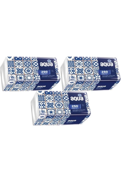 Pratik Mendil 250 Yaprak Tekli Pk (3 LÜ SET) ürün görseli 1