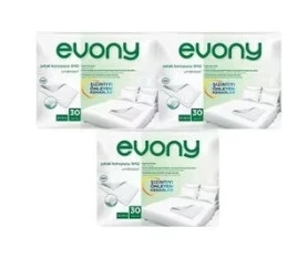 Evony Yatak Koruyucu Örtü 60x90 cm 30'lu 3 Paket ürün görseli 1