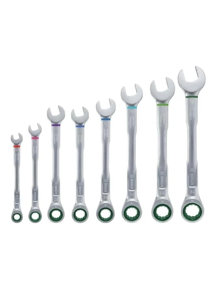 Bosch CIRCIRLI KOMBİNE ANAHTAR SETİ 8 PARÇA 1.600.A02.7PS ürün görseli 1