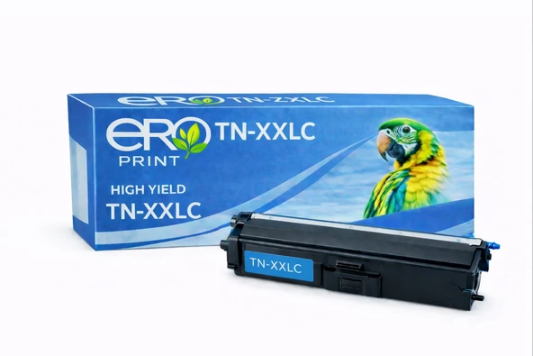 TN-871XXLC / Brother MFC-L9670CDN Çipli Mavi Muadil Toner ürün görseli 1