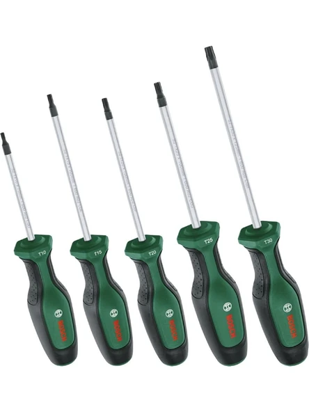 Bosch Torx Tornavida Seti 5 Parça 1600 A02 Bx6 ürün görseli 1
