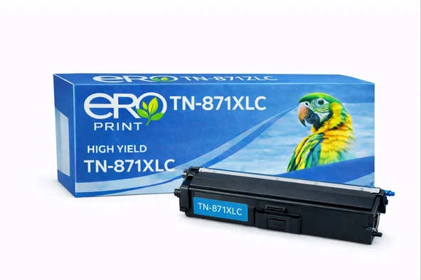 TN-871XLC / Brother HL-L9470CDN Çipli Mavi Muadil Toner ürün görseli 1