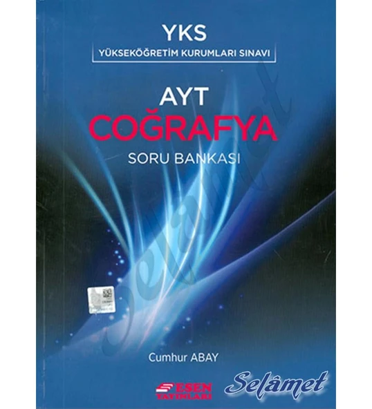 Esen Yks Ayt Coğrafya Soru Bankası ürün görseli 1