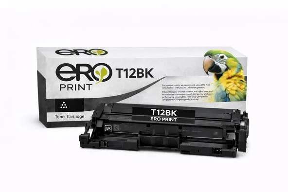 T12BK / Canon i-SENSYS XC1333P Çipli Siyah Muadil Toner ürün görseli 1