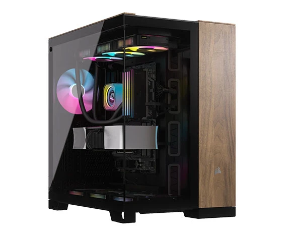 CORSAIR CASE - CC-9011282-WW 6500X Black/Walnut ürün görseli 1