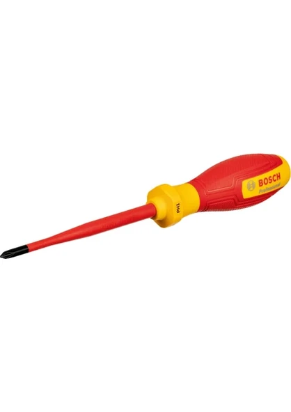Bosch Profesyonel İzoleli 1000 Volt Ph1 x 100 mm Tornavida (1600A02NB8) ürün görseli 1