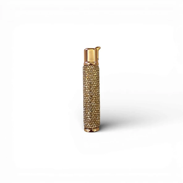 Swarovski Taşlı Çakmak Gold ürün görseli 1