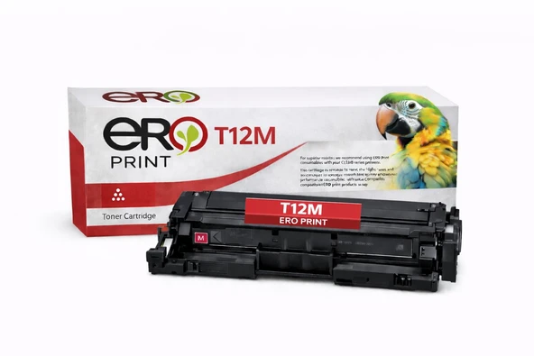 T12M / Canon i-SENSYS XC1333i Çipli Kırmızı Muadil Toner ürün görseli 1