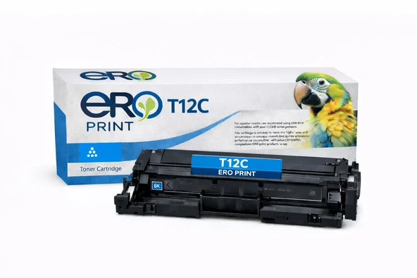 T12C / Canon i-SENSYS XC1333iF Çipli Mavi Muadil Toner ürün görseli 1