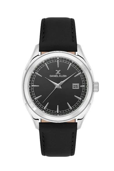 Daniel Klein DK.1.13832-1 Deri Lordonlu Suya Dayanıklı Çelik Kaplama Siyah Erkek Kol Saati ürün görseli 1
