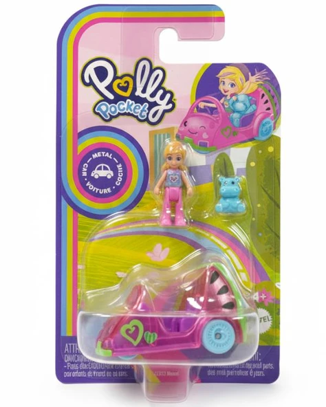 Polly Pocket in Muhteşem Araçları Oyun Setleri HRD41 ürün görseli 1