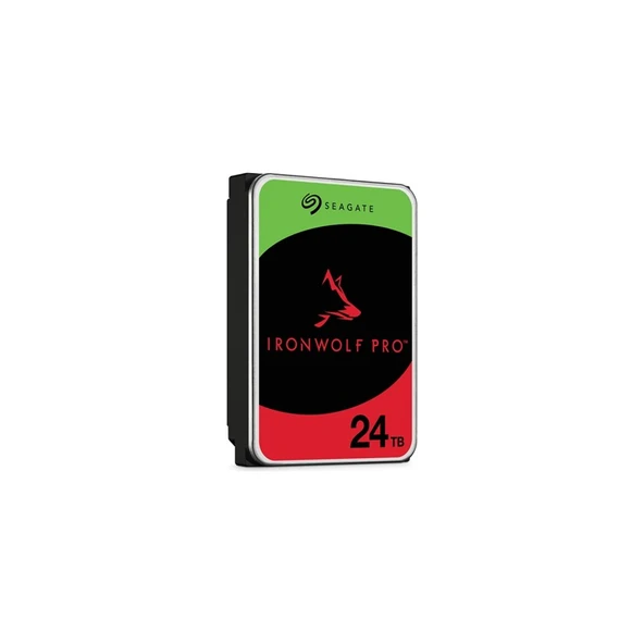 SEAGATE 24 TB 3.5 IRONWOLF PRO SATA 512MB 7200RPM ST24000NT002 5 YIL RESMI DIST GARANTILI ürün görseli 1