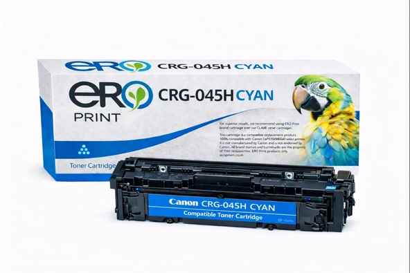045HC / Canon i-SENSYS LBP-612C Çipli Mavi Muadil Toner ürün görseli 1