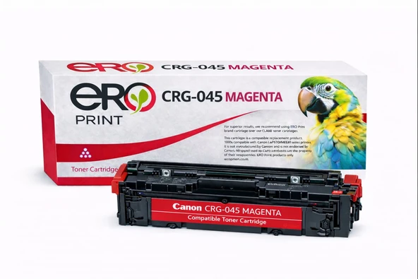 045M / Canon i-SENSYS LBP-611Cn Çipli Kırmızı Muadil Toner ürün görseli 1