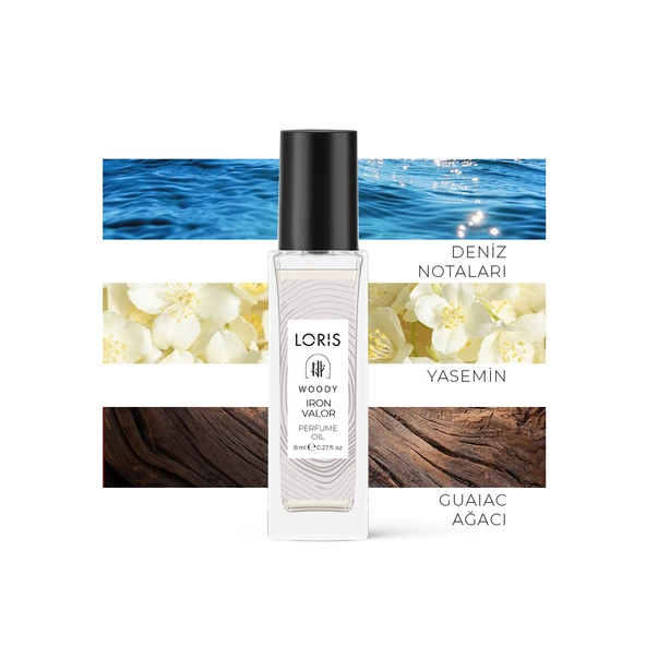 Iron Valor 8 ML Erkek Parfüm Yağı | Natural Oil ürün görseli 1