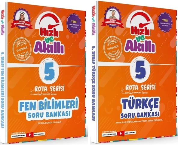 Tammat 5. Sınıf Fen Bilimleri Ve Türkçe Hızlı Ve Akıllı Soru Bankası Seti 2 Kitap ürün görseli 1