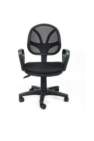 CLK Oval Siyah Fileli Bilgisayar Ofis Çalışma Sandalyesi Koltuğu 06oval ürün görseli 1