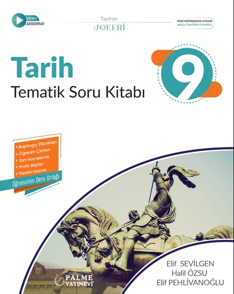 Palme 2026 9. Sınıf Tarih Joker Tematik Soru Kitabı ürün görseli 1