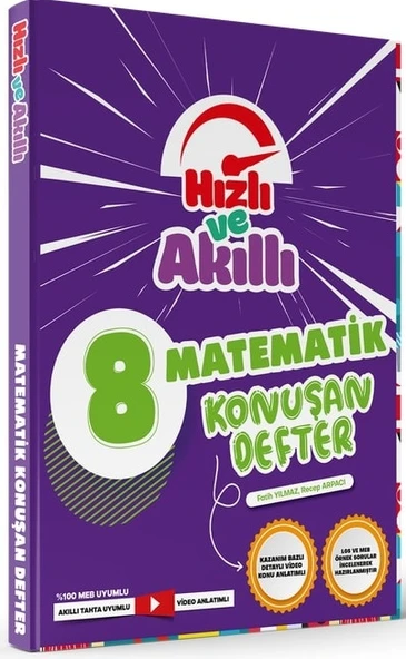 Tammat 8. Sınıf Lgs Matematik Hızlı Ve Akıllı Konuşan Defter ürün görseli 1
