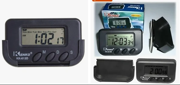 KENKO KK-613D MASAÜSTÜ SAAT - Resim 2