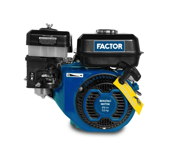 Factor GK210 7hp Kamalı İpli Benzinli Motor ürün görseli 1