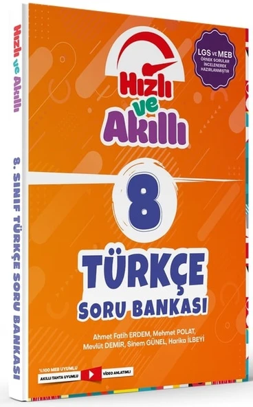 Tammat 8. Sınıf Lgs Türkçe Hızlı Ve Akıllı Soru Bankası ürün görseli 1