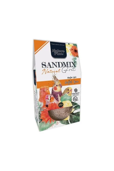 Nature Plan Sandmix Grit Kuş Kumu 250 G Skt:09/2027 ürün görseli 1